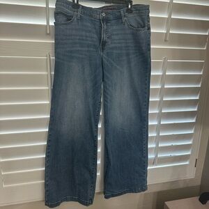 Lucky Brand Denim Jeans with Red Accents